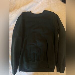 Brandy Melville Dark Green Crewneck Sweater